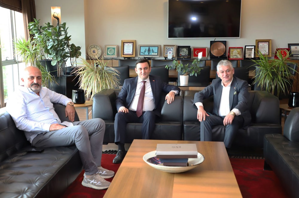 Tekirdağ 1. İdare Mahkemesi Başkanı Ahmet Eray Pınar, Kurumumuzu Ziyaret Etti