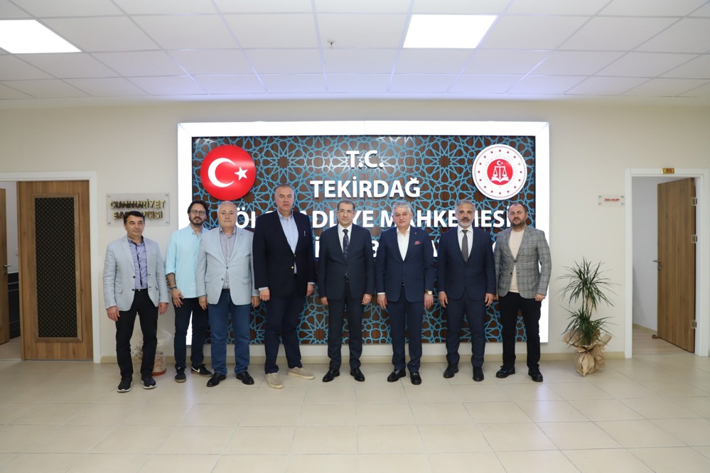 Tekirdağ Bölge Adliye Mahkemesi Cumhuriyet Başsavcısı Hüsnü Hakan Yağız, Ziyareti